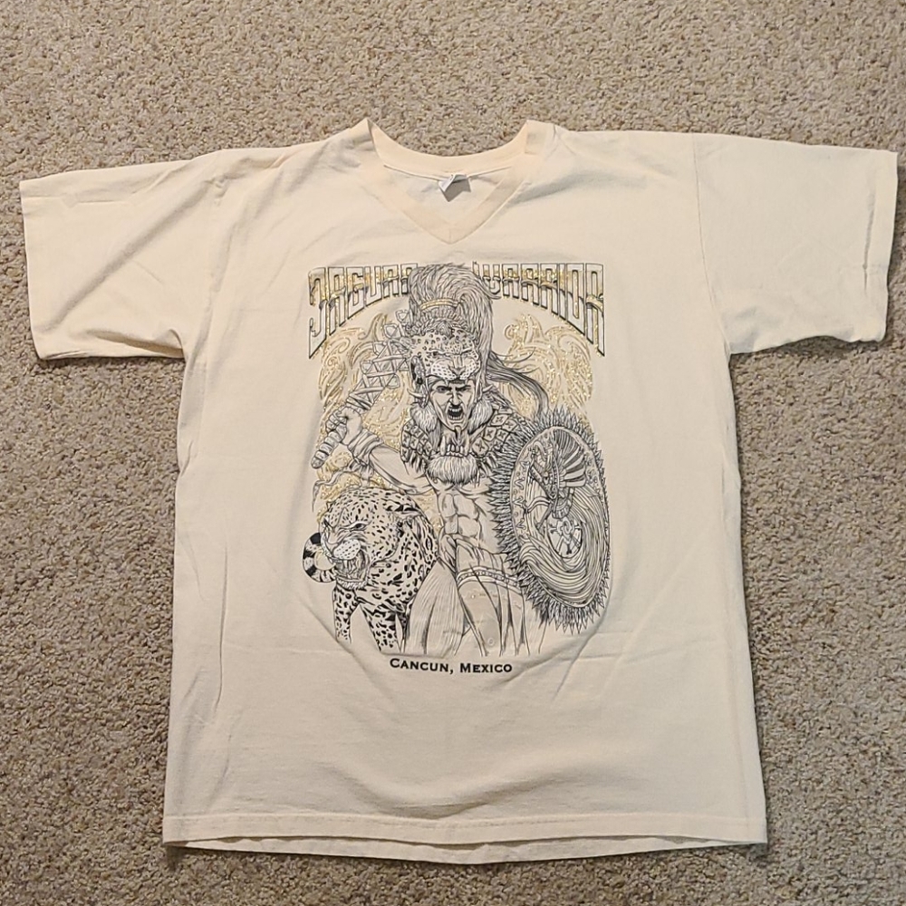 Cancun graphic V Neck t-shirt